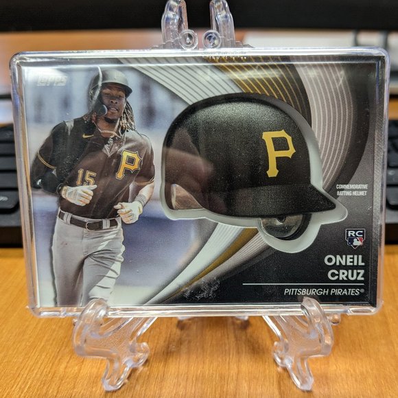Topps Other 222 Topps Update Oneil Cruz Commemorative Batting